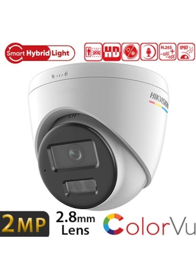 Hikvision Ds-2cd1327g2h-lıuf 2.8 Mm