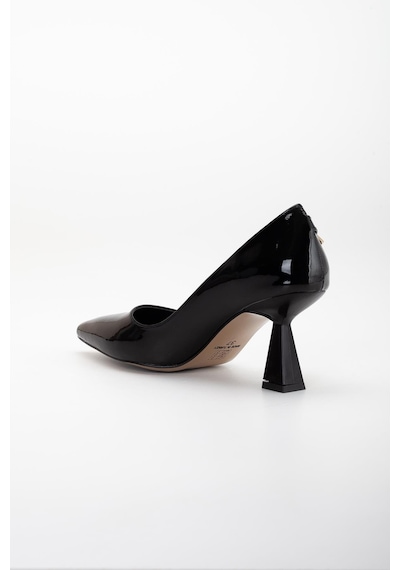 Dilimler Ayakkabı Rugan Büyük Numara Tokalı Kadeh Topuklu Siyah Kadın Stiletto-3112-sıyah Siyah Dilimler Ayakkabı Rugan Büyük Numara Tokalı Kadeh Topuklu Siyah Kadın Stiletto-3112-sıyah Siyah