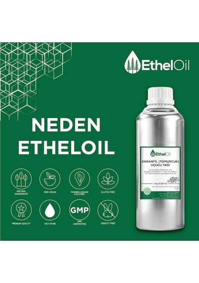 Etheloil Karanfil Tomurcuk Uçucu Yağı 500 G