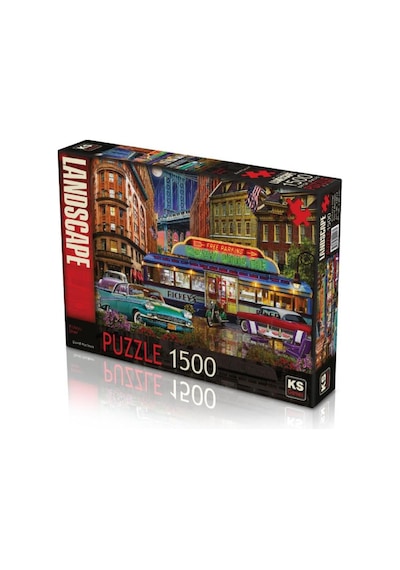 Ks Games Rickeys Diner 1500 Parça Puzzle