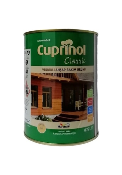 CUPRINOL CLASSIC VERNİKLİ AHŞAP BAKIM ÜRÜNÜ 0,75 L
