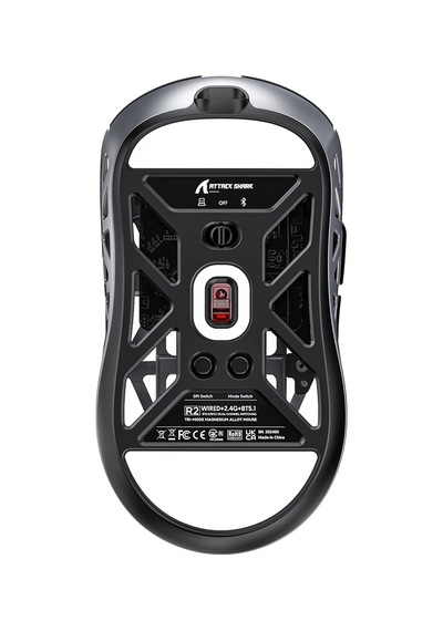 Attack Shark R2 Superlight 4k/8k Paw3950 Kablosuz Oyuncu Magnezyum Mouse Standart