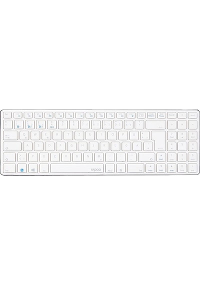 RAPOO 9300M BLUETOOTH MULTİMEDYA BEYAZ SLIM    KLAVYE+MOUSE