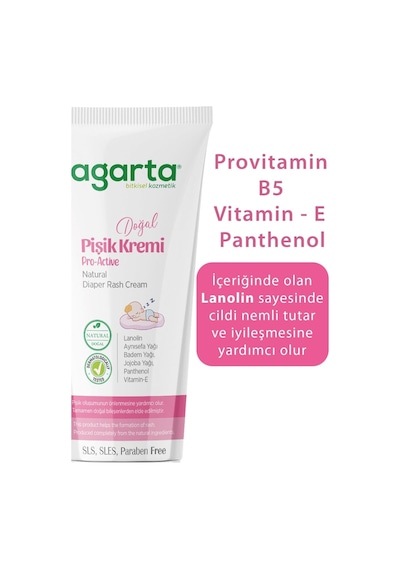 Agarta Doğal Pişik Kremi 100ml 4 Lü Set