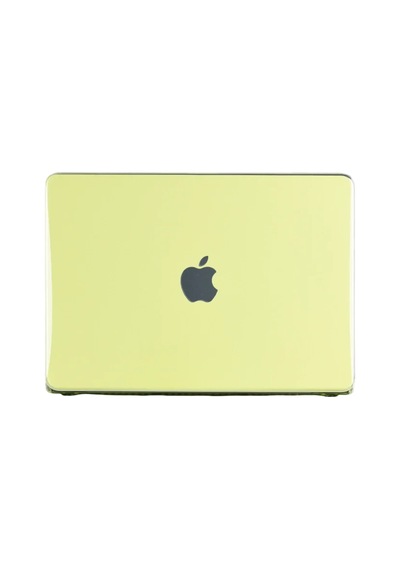 Ers Macbook Neo Şeffaf Macbook Kapak - Yeşil