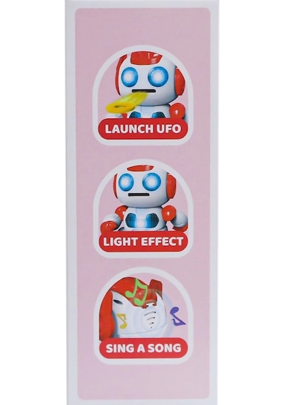 606-30 Kumandalı Disk Atan Robot -can Oyuncak