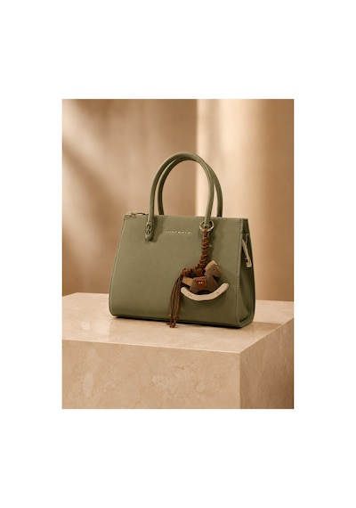 Just Polo Kadın Farmuarlı İthal Kalite Premium Şık Ve Zarif El & Omuz Çantası Ebat : 20 X 18 Cm Yeşil