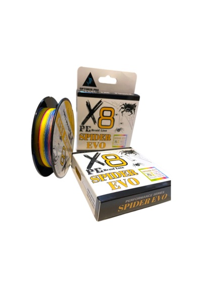 Spıder Evo 8x 150 Mt Multıcolor İp Misina