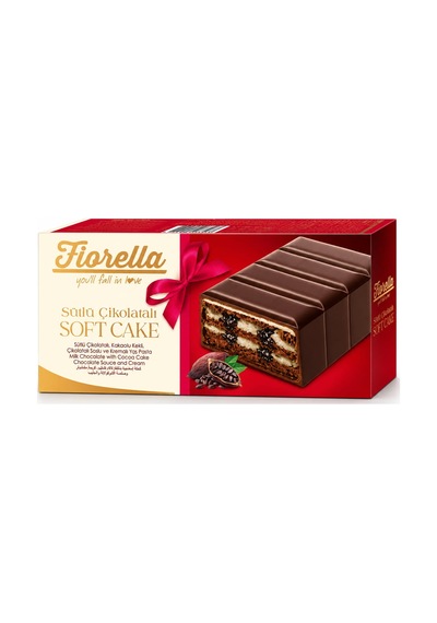 Fiorella Çikolatalı Yaş Pasta 400 Gr. 1 Paket