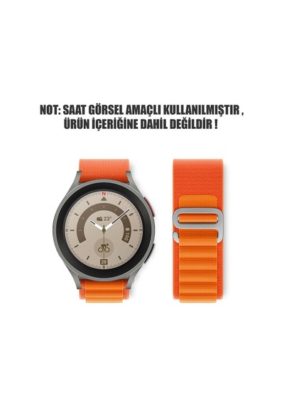Xiaomi Mi Watch Kordon Alpine Loop Turuncu Yok