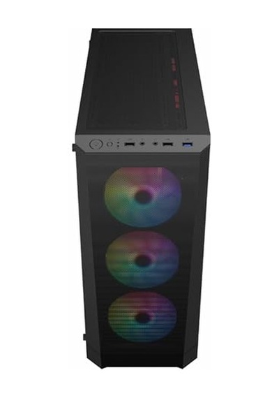 Fd5-m Siyah 600w 80+ Argb 4x12cm Fan Temperli Cam Mesh Usb 3.0 M-atx Kasa