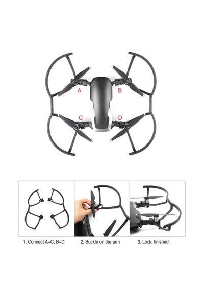 DJI Mavic Air Pervane Koruma Kasnağı Güvenli Uçuş