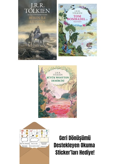 Beren İle Luthien + Tom Bombadil İn Maceraları Özel Ciltli Baskı + Büyük Wootton Demircisi Özel Ciltli Baskı