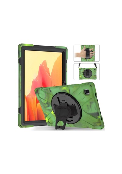 Samsung Galaxy Uyumlu  T220 Tab A7 Lite 8.7 Kılıf Amazing Tablet Kapak - Kamuflaj