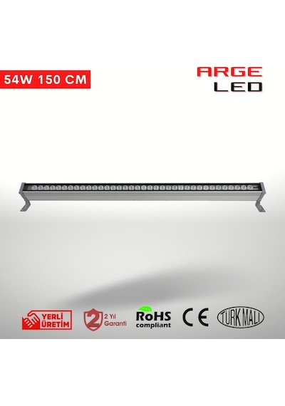 Argeled Mavi Wallwasher Duvar Boyama 150 Cm 54w