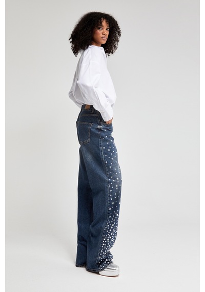 Itsbasic Kadın T.kot Rengi 2w48 Parlak Damla Taş Detaylı Tasarım Denim Jean Kırmızı Itsbasic Kadın T.kot Rengi 2w48 Parlak Damla Taş Detaylı Tasarım Denim Jean Kırmızı