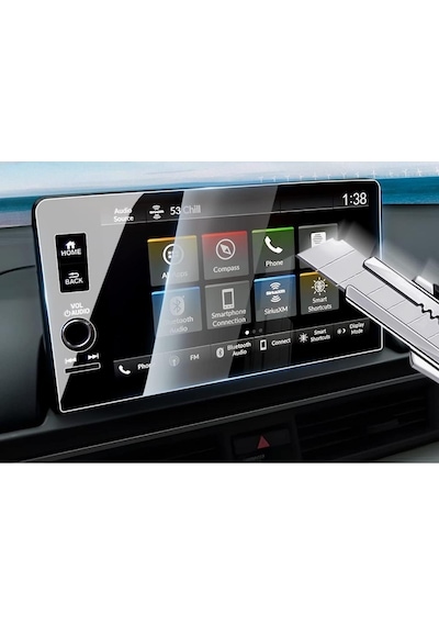 Honda Jazz E:hev 9 İnç Multimedya Mat Ekran Koruyucu Şeffaf