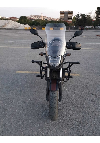 Motocam Honda Nc 700 750 S Ön Cam 2012-2020 Model 50cm Şeffaf Renkli 4mm Orta Boylu
