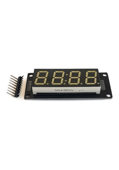 4 Basamaklı Led Gösterge Modülü 7-segment Tm1637