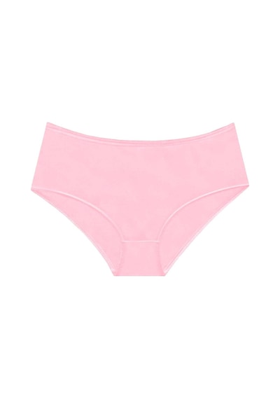 1007 Kadın Mix 5'lı Günlük Bato Külot 1007-v9-pembe, Lilla, Somon, Mint, Vizon Çok Renkli