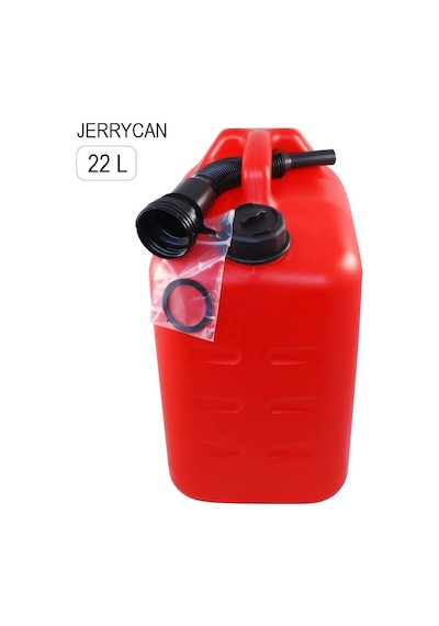 Jerrycan Portatif Yakıt Bidonu ve Hortumu 22lt