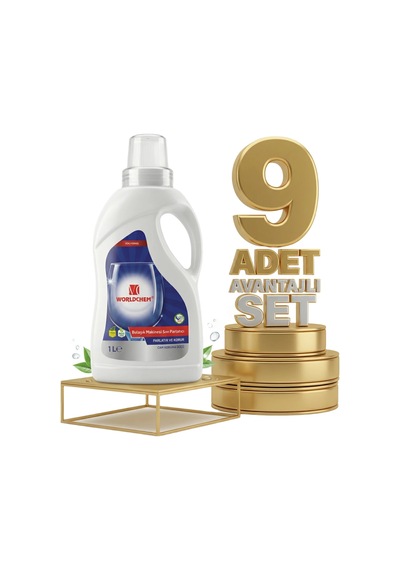 Worldchem Bulaşık Parlatıcı 9x1 Lt
