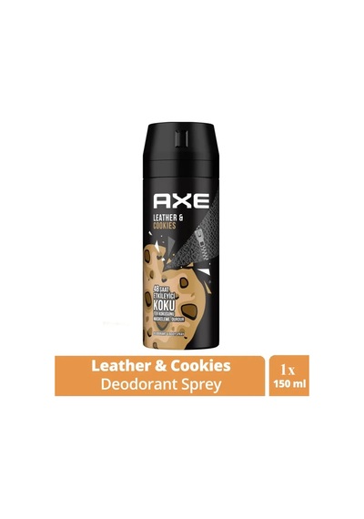 Tedar Axe Erkek Sprey Deodorant Leather & Cookies 48 Saat Etkileyeci Koku 150 Ml Najmaddin Amber