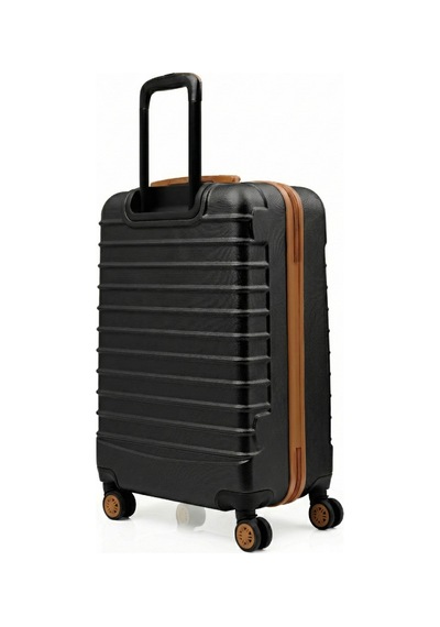 Louisiana Polo Orta Boy Valiz 4x2 Teker Siyah-taba 1168 Siyah - Taba