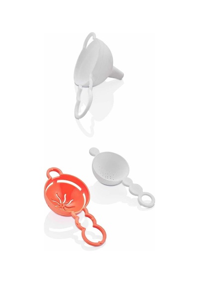 Yumurta Akı Ayırıcı Elek Mini Huni Seti Pasta Yapım Seti Plastik Diğer