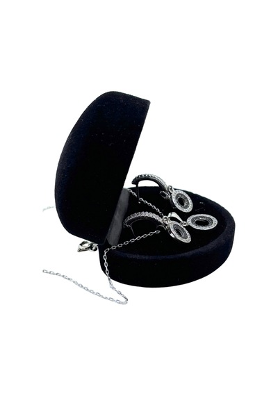 Oya Silver Gölge Işıltısı Gümüş Set&takım