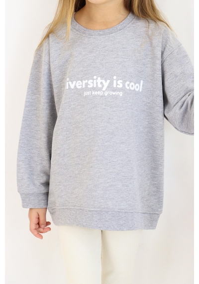 Miababy Diversity Baskılı Unisex Sweatshirt 001