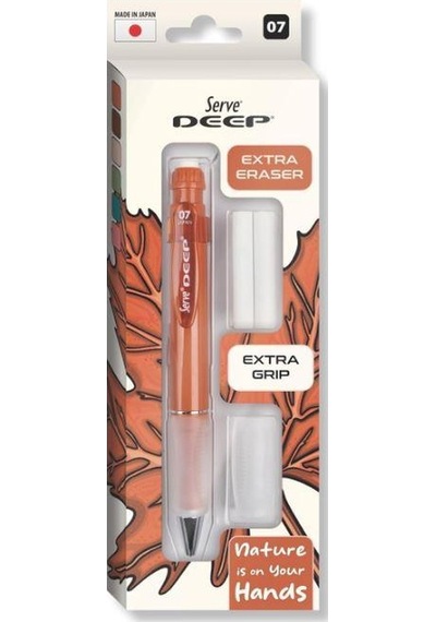 Serve Deep Kiremit Renk 0.7 Mm Versatil Kalem Seti