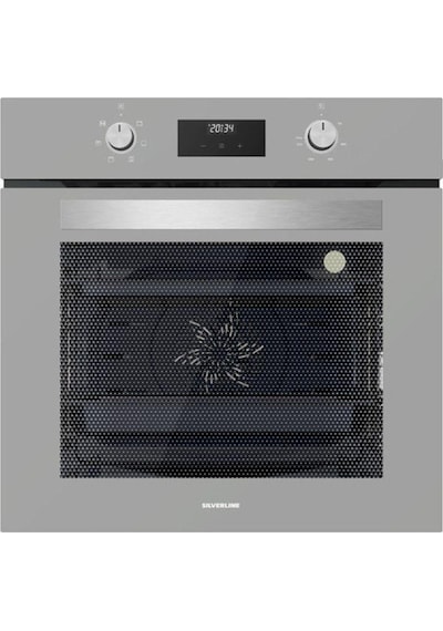 Silverline BO6502S02 - CS5665S01 2'li Gri Cam Ankastre Set