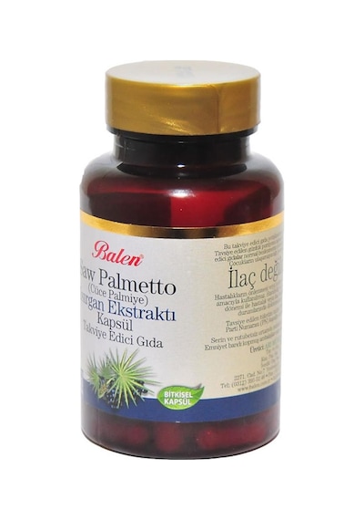 Balen Saw Palmetto Cüce Palmiye Isırgan Ekstraktı 375 MG 60kapsül