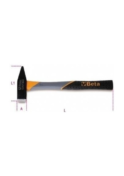 Beta 1370t Fiber Saplı Çekiç 1500 Gr.