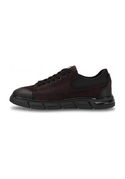 Elit Kcmhs1256n Erkek Klasik Sneaker Kahverengi