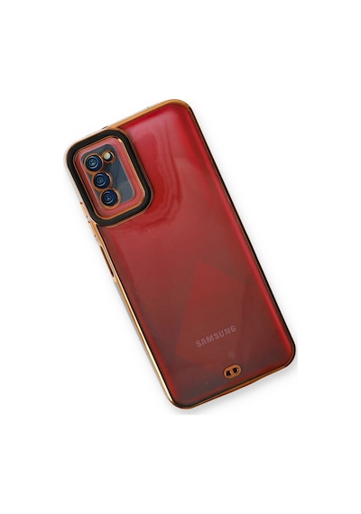 Cosmotex Newface Samsung Galaxy Uyumlu  A03s Kılıf Liva Lens Silikon - Siyah