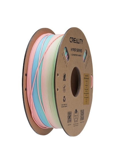 Creality Hyper Pla Gökkuşağı Filament Wild Blossom - Long 1.75mm 1kg