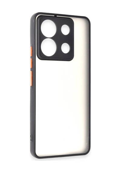 Herşeytrend Xiaomi Redmi Note 13 Pro 5g Kılıf Montreal Silikon Kapak - Siyah Çok Renkli