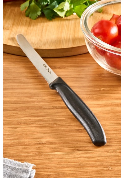 Dr. Inox Domates Bıçağı Siyah 22 Cm Siyah