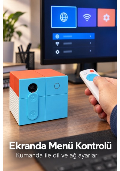 Tek Televizyona Hdmı Bağlantılı Hareket Algılayan Oyun Konsolu Najmaddin
