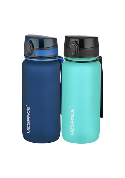 Uzspace 2'li Tritan Matara Seti 650 Ml 14 Farklı Renk Seçeneği Fiftyfifty -3037seta Lacivert - Buz Mavisi Uzspace 2'li Tritan Matara Seti 650 Ml 14 Farklı Renk Seçeneği Fiftyfifty -3037seta Lacivert - Buz Mavisi