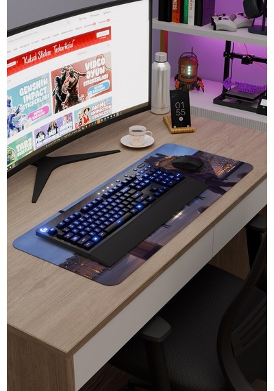 Lupin V3 70x30 Xl Gaming Kauçuk Kaymaz Taban Mouse Pad Fare Altlığı