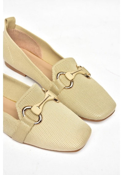Fox Shoess820234704 Ten Kumaş Kadın Babet Ten Rengi Fox Shoess820234704 Ten Kumaş Kadın Babet Ten Rengi