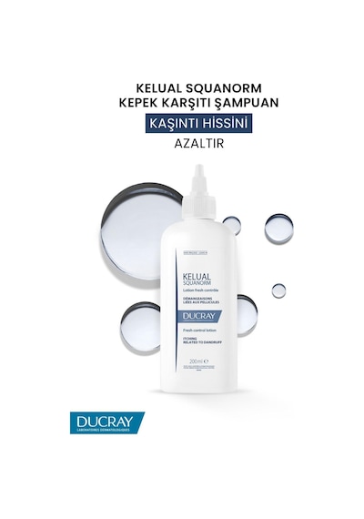 Ducray Kelual Squanorm Kepek Karşıtı Losyon 200 Ml