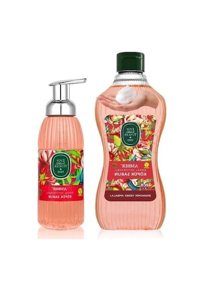 Zeytinyağlı Köpük Sabun Seti, 1.5 Lt + 500 Ml