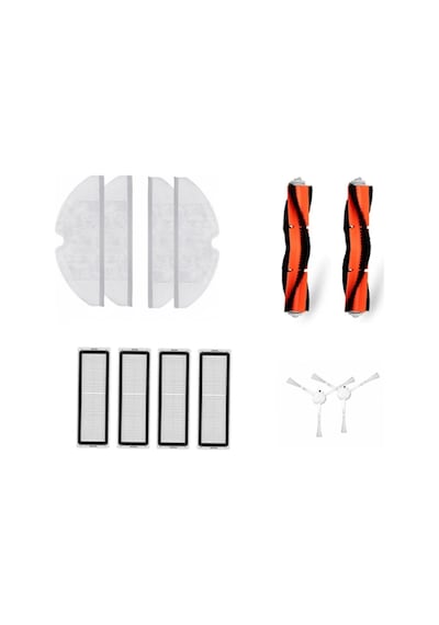 Xiaomi Vacuum Mop 2 (STYTJ03ZHM) Robot Süpürge Uyumlu 12'li Yedek Parça Seti