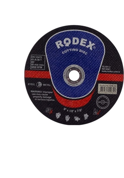 Rodex Srm230 Rodex Metal Kesici Taş 230mm 230 3,0 22mm