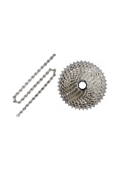Shimano Xt Cs-m8000 11/42+cn-hg601 11'li Kaset Zincir Seti Siyah
