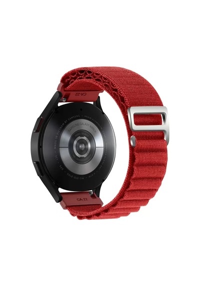 Newface Watch 20mm Kr410 Kumaş Kordon - Kırmızı
